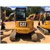 Image 12 : 2015 CAT 305.5E2 CR EXCAVATOR, VIN/SN:EJX00475 - 6' STICK, 22" BUCKET, AUX HYD, BLADE, RUBBER TRACKS