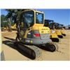 Image 6 : 2008 VOLVO ECR58 MINI EXCAVATOR, VIN/SN:12486 - 5' STICK, 18" BUCKET, THUMB, AUX HYD, BLADE, RUBBER