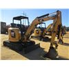 Image 2 : 2015 CAT 303.5E2 CR MINI EXCAVATOR, VIN/SN:JWY00333 - 4'-6" STICK, 14" BUCKET, AUX HYD, BLADE, RUBBE