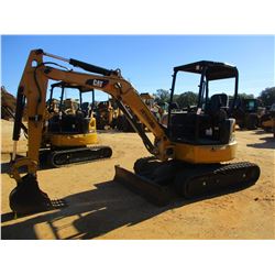 2015 CAT 303.5E2 CR MINI EXCAVATOR, VIN/SN:JWY00353 - 4'-6" STICK, 10" BUCKET, AUX HYD, BLADE, RUBBE