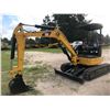 Image 1 : 2007 CAT 303.5C EXCAVATOR, VIN/SN:CAT3035CPDMY01784 - 18" BUCKET, 5' 2" STICK, CANOPY, 12" RUBBER TR
