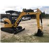 Image 2 : 2007 CAT 303.5C EXCAVATOR, VIN/SN:CAT3035CPDMY01784 - 18" BUCKET, 5' 2" STICK, CANOPY, 12" RUBBER TR