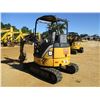 Image 6 : 2014 JOHN DEERE 27D MINI EXCAVATOR, VIN/SN:258662 - 4' STICK, 18" BUCKET, COUPLER, AUX HYD, BLADE, R