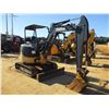 Image 2 : 2011 JOHN DEERE 27D MINI EXCAVATOR, VIN/SN:256016 - 3' 10" STICK, BUCKET, COUPLER, AUX HYD, BLADE, R