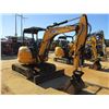 Image 2 : 2012 JCB 8035CTS MINI EXCAVATOR, VIN/SN:C02022173 - 5' STICK, BUCKET, HYD THUMB, SWING AWAY BOOM, BL