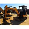 Image 1 : 2015 JCB 8029CTS MINI EXCAVATOR, VIN/SN:02315115 - 4' 3" STICK, BUCKET, HYD THUMB, SWING AWAY BOOM,
