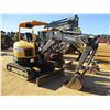 Image 2 : 2012 VOLVO ECR28 MINI EXCAVATOR, VIN/SN:C00011765 - 3' 5" STICK, AUX HYD, BLADE, RUBBER TRACKS, CANO