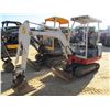 Image 1 : 2013 TAKEUCHI TB016 MINI EXCAVATOR, VIN/SN:116116400 - 4' STICK, 12" BUCKET, CANOPY, METER READING 7