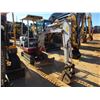 Image 2 : 2013 TAKEUCHI TB016 MINI EXCAVATOR, VIN/SN:116116400 - 4' STICK, 12" BUCKET, CANOPY, METER READING 7