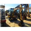 Image 2 : CAT 303CR EXCAVATOR, VIN/SN:DMA04314 - 5'-6" STICK, 18" BUCKET, HYD THUMB, AUX HYD, BLADE, RUBBER TR