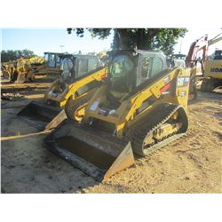 2015 CAT 279D SKID STEER LOADER, VIN/SN:GTL01796 - CRAWLER, BUCKET, TWO SPEED, CAB, A/C, METER READI