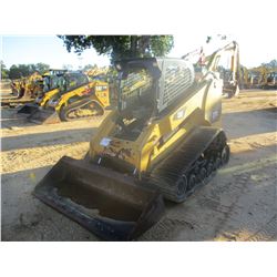 2011 CAT 277C SKID STEER LOADER, VIN/SN:JWF02568 - CRAWLER, HIGH FLOW, BUCKET, CANOPY, METER READING
