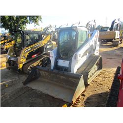 2015 BOBCAT T770 SKID STEER LOADER, VIN/SN:AN8T14377 - CRAWLER, BUCKET, HIGH FLOW, CAB, A/C, METER R