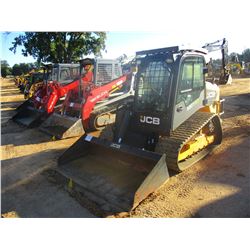 JCB 320T ECO SKID STEER LOADER, VIN/SN:1745768 - CRAWLER, BUCKET, CAB, A/C, METER READING 514 HOURS