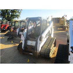 2012 BOBCAT T650 SKID STEER LOADER, VIN/SN:A3P014883 - CRAWLER, HIGH FLOW, CANOPY, METER READING 1,4