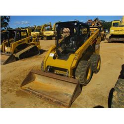 2016 CAT 262D SKID STEER LOADER, VIN/SN:DTB04961 - WHEELED, BUCKET, CANOPY, METER READING 2,361 HOUR
