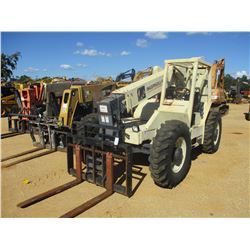 INGERSOLL RAND VR90C TELESCOPIC FORKLIFT, VIN/SN:157268 - 9000# CAPACITY, CANOPY, METER READING 910