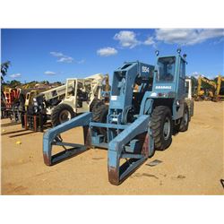 GRADALL 554 TELESCOPIC FORKLIFT, VIN/SN:01111589 - DETROIT DIESEL, FORKS W/ HYD CLAMP, 16,000 # CAP,