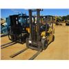 Image 1 : CAT VC60E FORKLIFTS, VIN/SN:3WK00473 - LP, 6,000# CAPACITY, DOUBLE STAGE MAST, CANOPY, METER READING