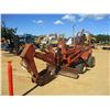 Image 1 : DITCH WITCH 4010 DD TRENCHER, VIN/SN:410483 - DIESEL ENGINE, 8' TRENCHER, BACKHOE ATTACHMENT, BLADE,