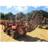 Image 4 : DITCH WITCH 4010 DD TRENCHER, VIN/SN:410483 - DIESEL ENGINE, 8' TRENCHER, BACKHOE ATTACHMENT, BLADE,