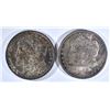 Image 1 : 1885-O & 1898 MORGAN DOLLARS  CH BU