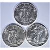 Image 1 : 3-CH BU 1944-S WALKING LIBERTY HALVES