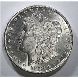 1878-S MORGAN DOLLAR CH BU FLASHY