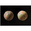 Image 3 : Two Famille-Rose Bowls in a Flower Shape with Marks.