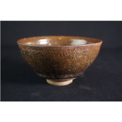 North Song "Jian" Kiln Hare's Fur Temmoku Bowl.