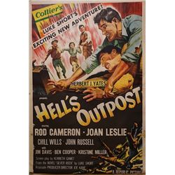 A Poster for the Movie Hell's Outpost.