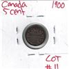 Image 1 : 1900 Canadian Silver 5 Cent