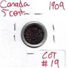 Image 1 : 1909 Canadian Silver 5 Cent