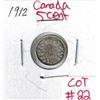 Image 1 : 1912 Canadian Silver 5 Cent
