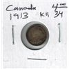 Image 2 : 1913 Canadian Silver 5 Cent