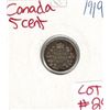 Image 1 : 1919 Canadian Silver 5 Cent