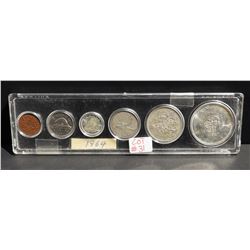1964 Canadian Silver Coin Set Dollar to Penny