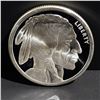 Image 2 : 5 Troy Ounces .999 Fine Silver Buffalo Golden State Mint