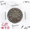 Image 1 : 1902 Canadian Silver 25 Cent