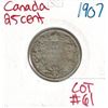 Image 1 : 1907 Canadian Silver 25 Cent