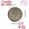 Image 1 : 1933 Canadian Silver 25 Cent
