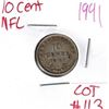Image 1 : 1941 Newfoundland Silver 10 Cent