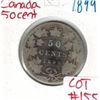 Image 1 : 1899 Canada Silver 50 Cent