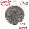 Image 1 : 1908 Canada Silver 50 Cent