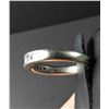 Image 4 : Ladies 14 kt White Gold Forever Diamond Band