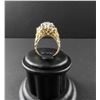 Image 6 : Ladies 18 kt Yellow gold Diamond Cluster ring 2.4cts