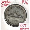 Image 1 : 1936 Canadian Silver Dollar
