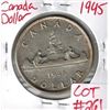 Image 1 : 1945 Canadian Silver Dollar