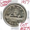 Image 1 : 1957 Canadian Silver Dollar