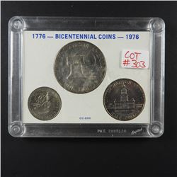 USA 1776-1976 Bicentennial Silver Coin Set